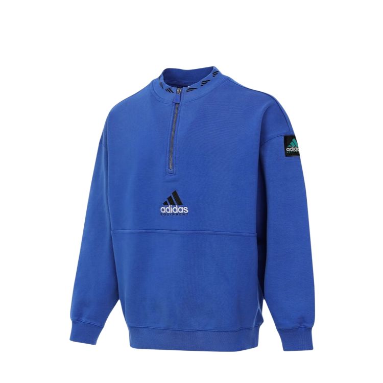 

Толстовка eqt half zip с логотипом Adidas, синий