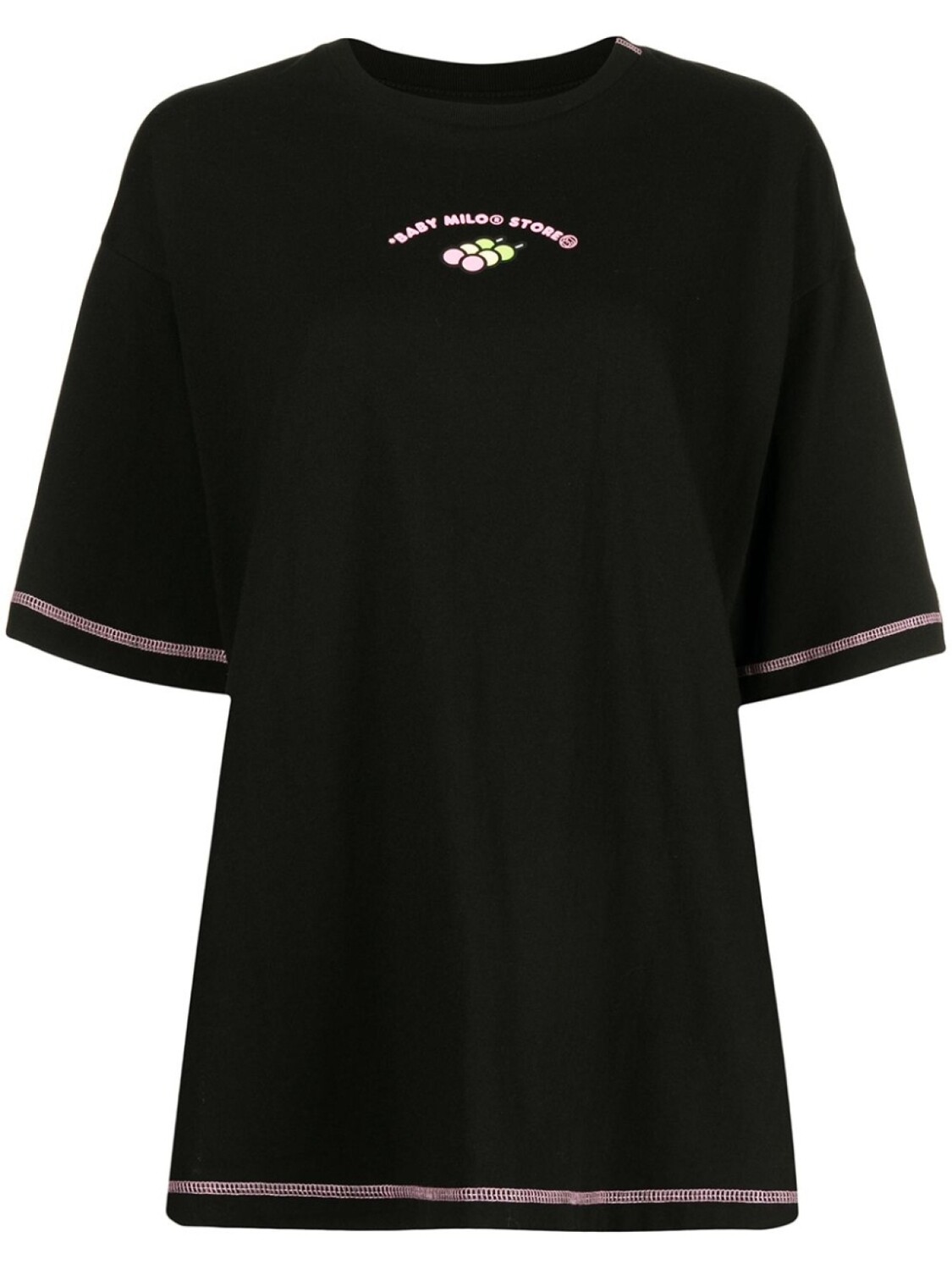 

*BABY MILO STORE BY *A BATHING APE футболка с логотипом, черный