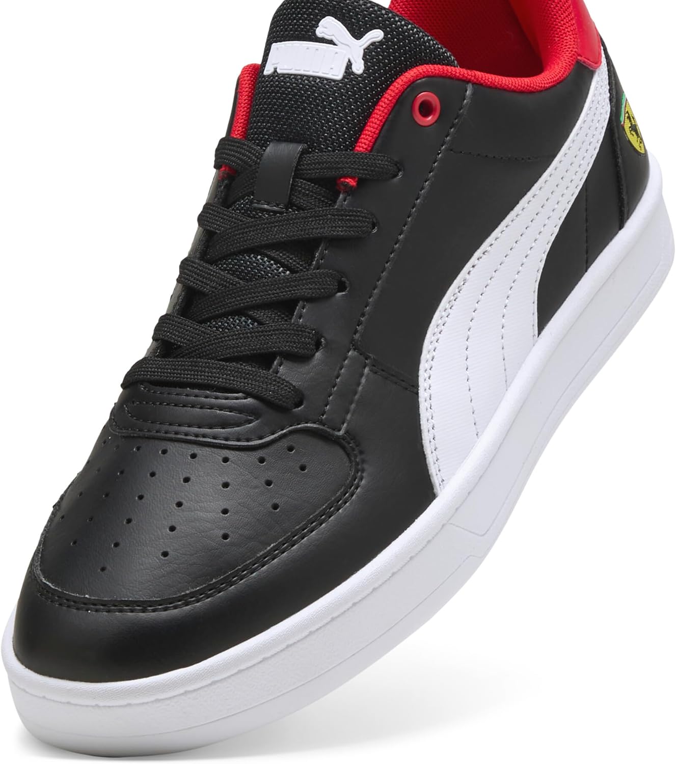 Мужские кроссовки Puma Ferrari Caven 2.0, белый/черный — фото 2