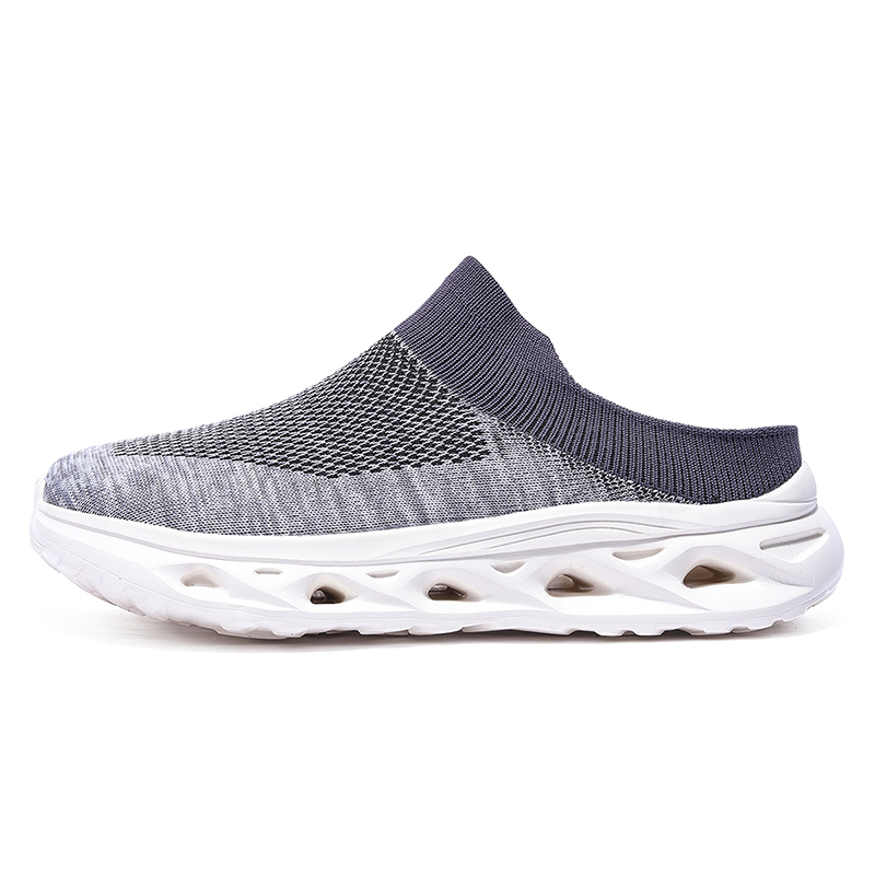 

Eva стежка устойчивые к запаху быстросохнущие закрытые тапочки men's SENGUIBUCK, серый