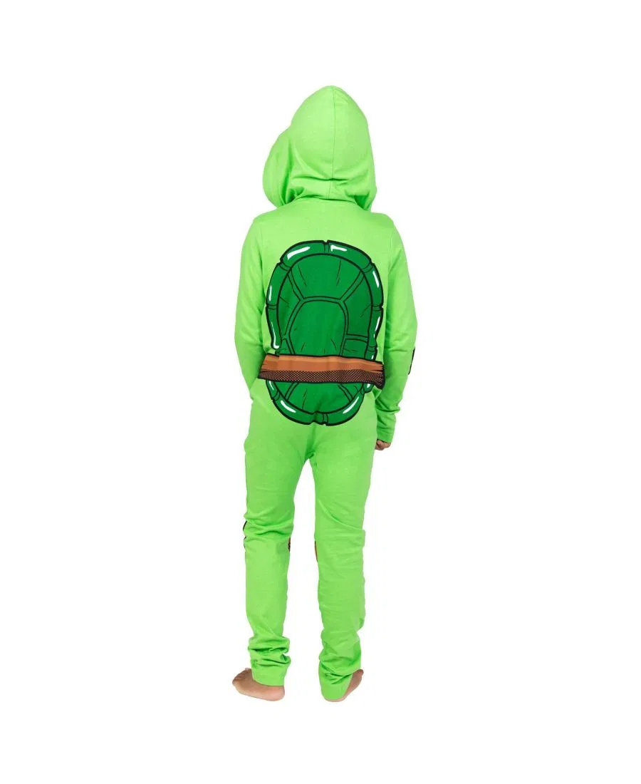 Костюм для косплея на молнии: комбинезон и маска Teenage Mutant Ninja Turtles — фото 2