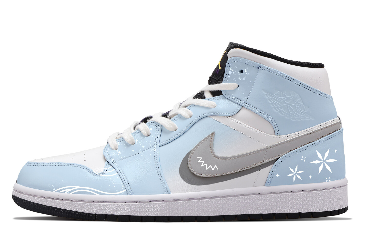 

Баскетбольные кроссовки Air 1 Vintage Men High-top White Jordan
