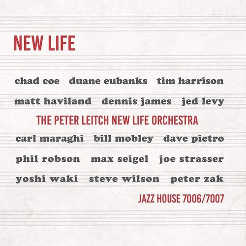 

CD диск Leitch, Peter: New Life