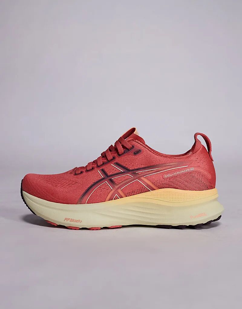 Кроссовки для бега Asics Gel-Kayano 32 темно-розового цвета — фото 2