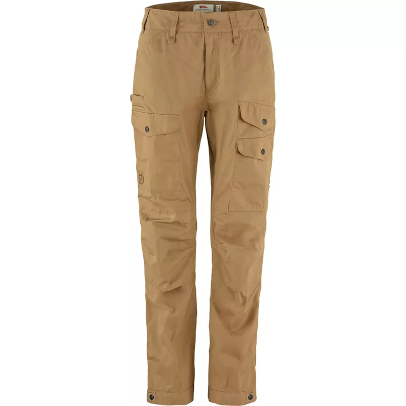 

Женские вентилируемые брюки Fjallraven Vidda Pro, цвет Buckwheat Brown