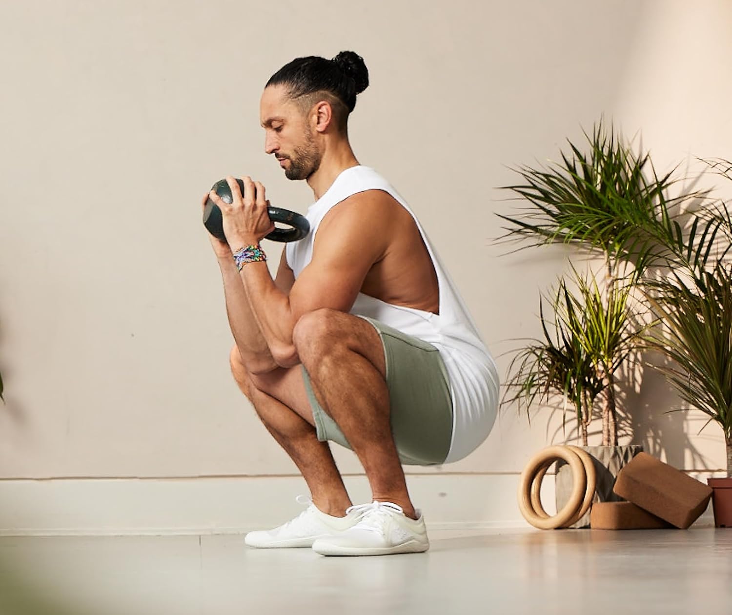 Мужские кроссовки для ходьбы Vivobarefoot Primus Lite III, Развивают силу, баланс и подвижность, Легкие для тренировок и бега, Широкая посадка, Веганские, белый — фото 2
