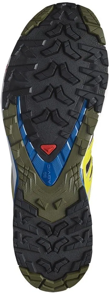 Мужские беговые кроссовки Salomon M Xa Pro 3D V9, Black Buttercup Lapis Blue — фото 3