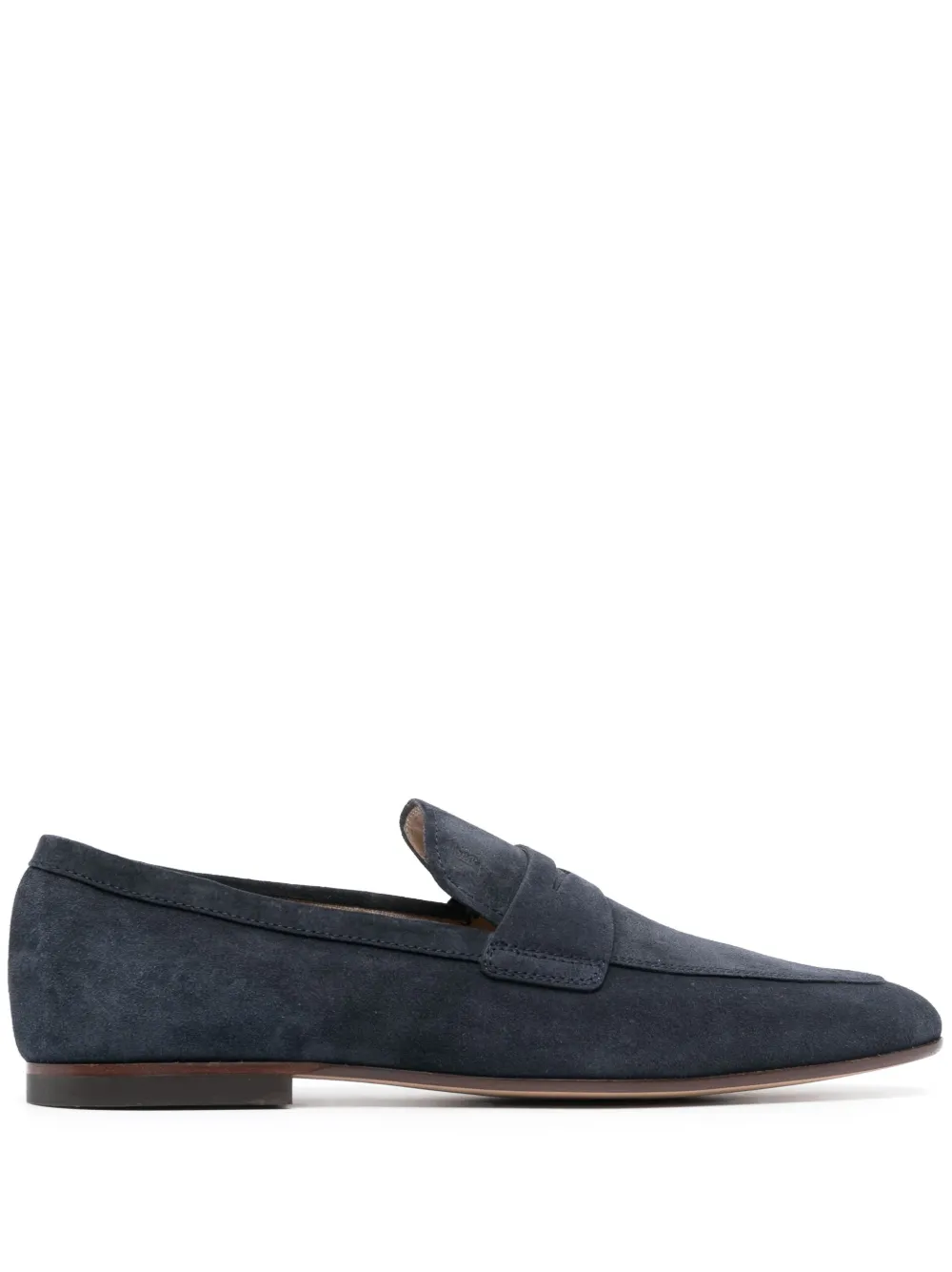 

Слипоны с миндалевидным носком TOD'S, синий