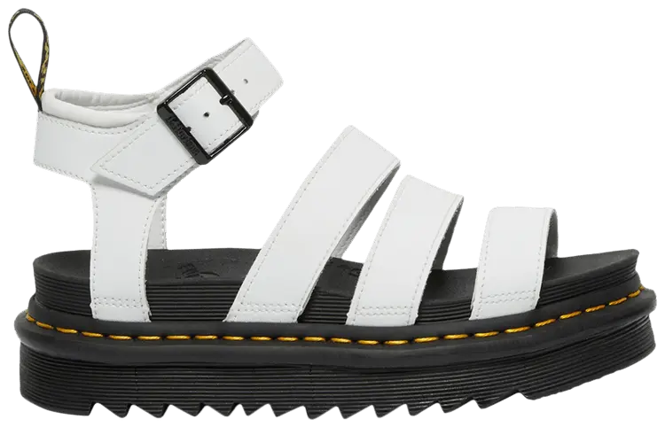 Сандалии Dr. Martens Wmns Blaire Hydro Leather Strap Sandal 'White', белый