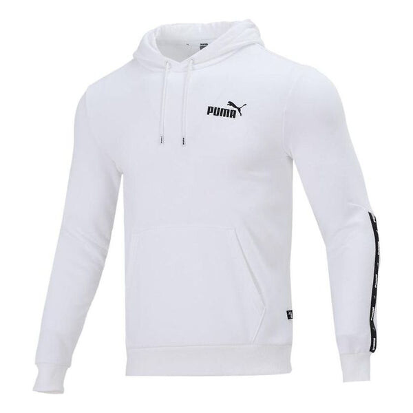 

Толстовка solid color long sleeves white Puma, белый