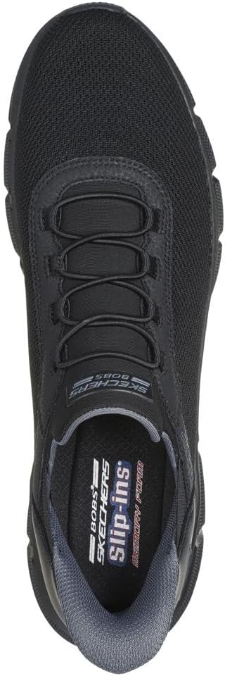 Мужские кроссовки Skechers B Flex - Elevated Edge с удобной вставкой без шнурков, черный — фото 2