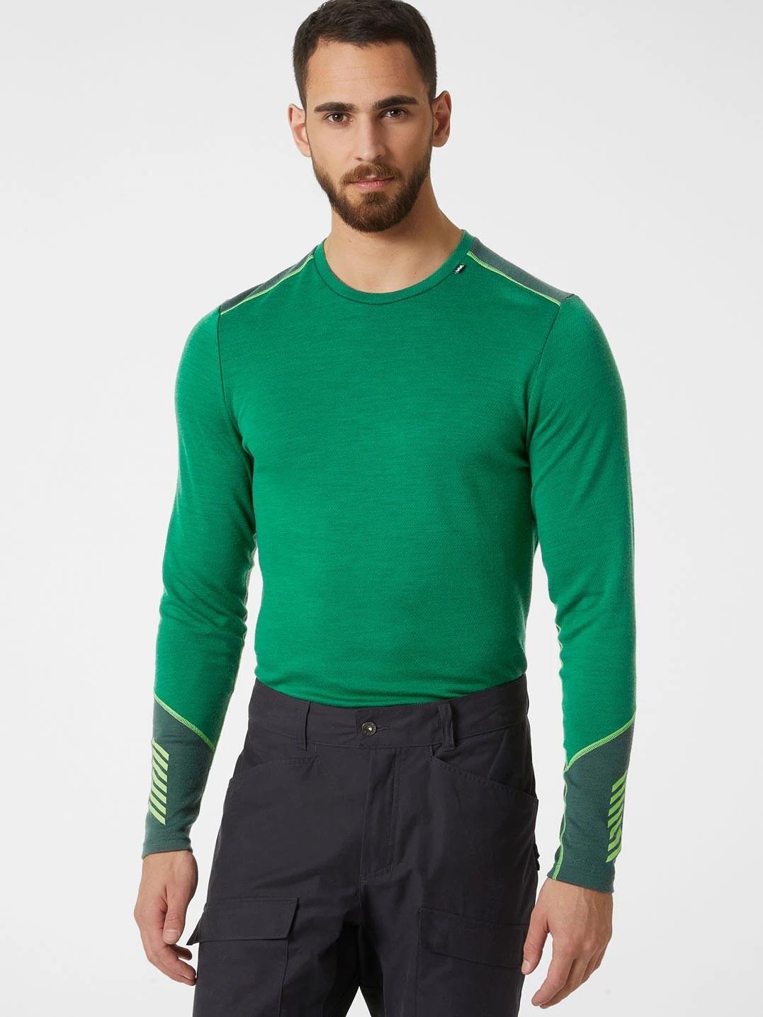 

Термоблуза Helly Hansen LIFA MERINO, зеленый