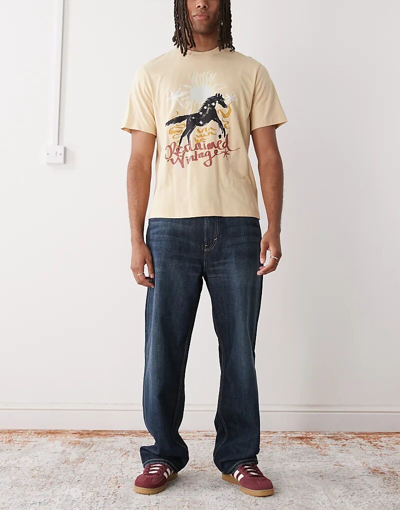 

Джинсы Weekday Galaxy свободного кроя темно-синего цвета