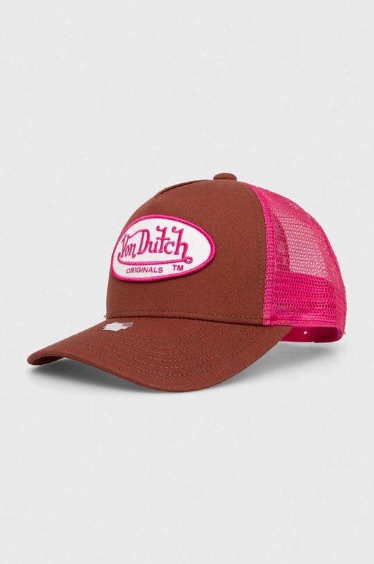 

Кепка Von Dutch, коричневый