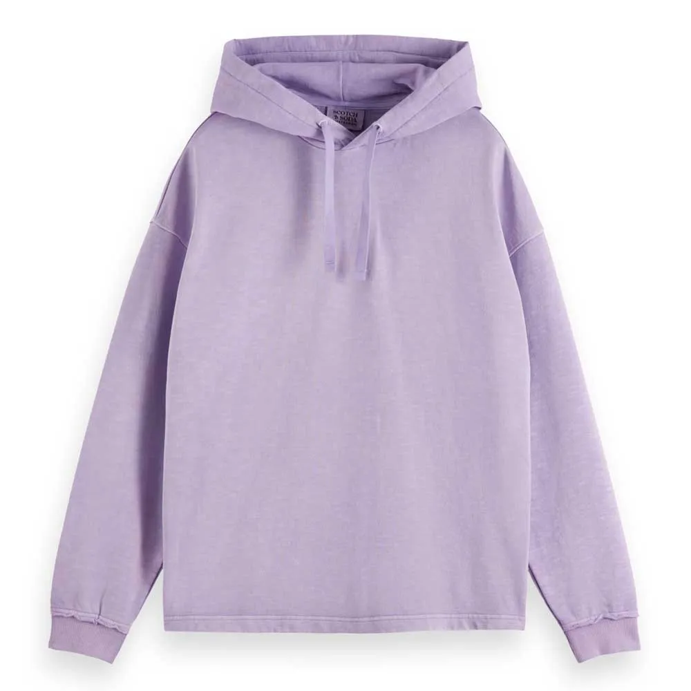 

Худи Scotch & Soda Seasonal Core 3 Crosses Loose Fit, фиолетовый