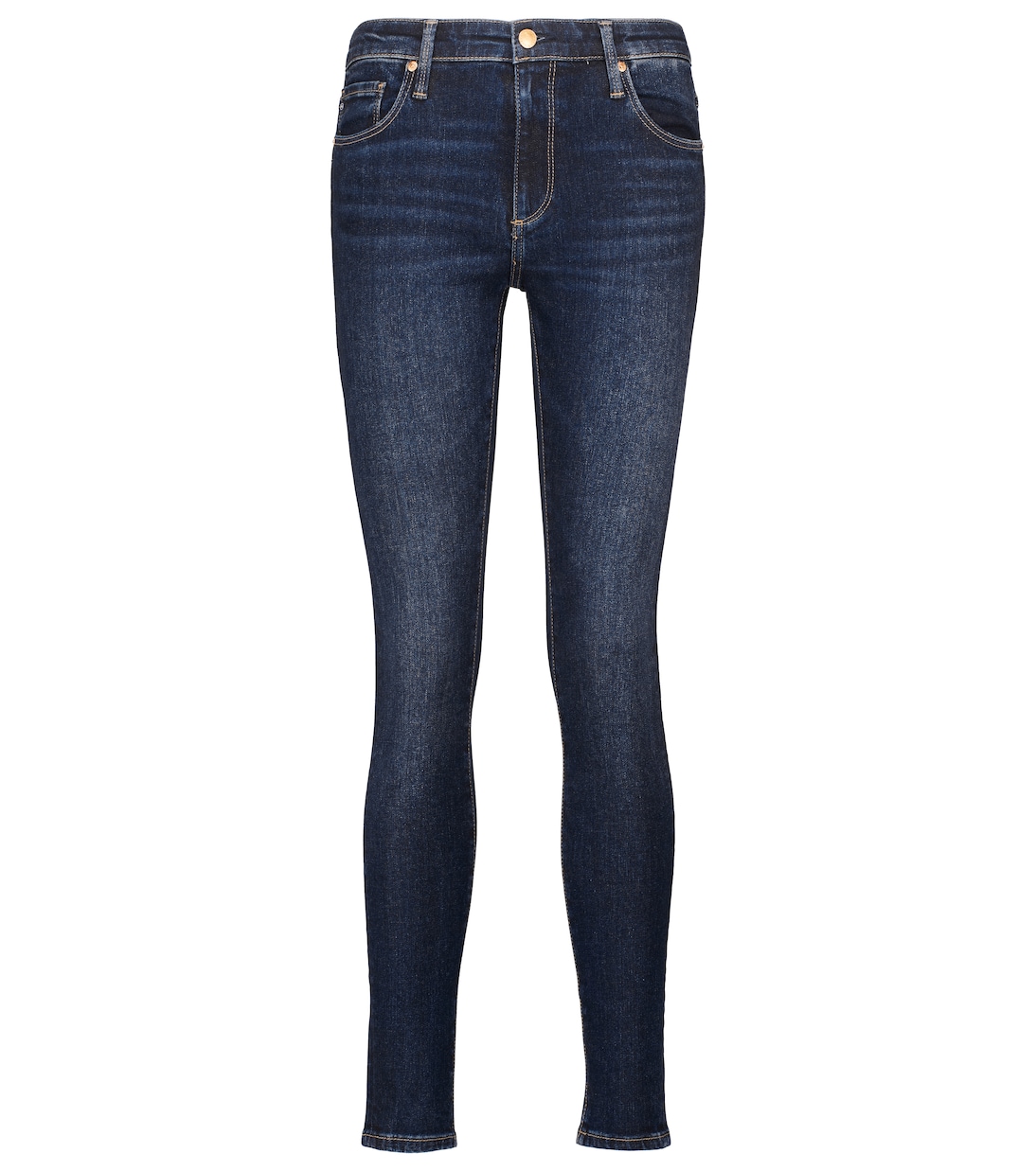 

Джинсы-скинни Farrah с высокой талией AG Jeans, Drje