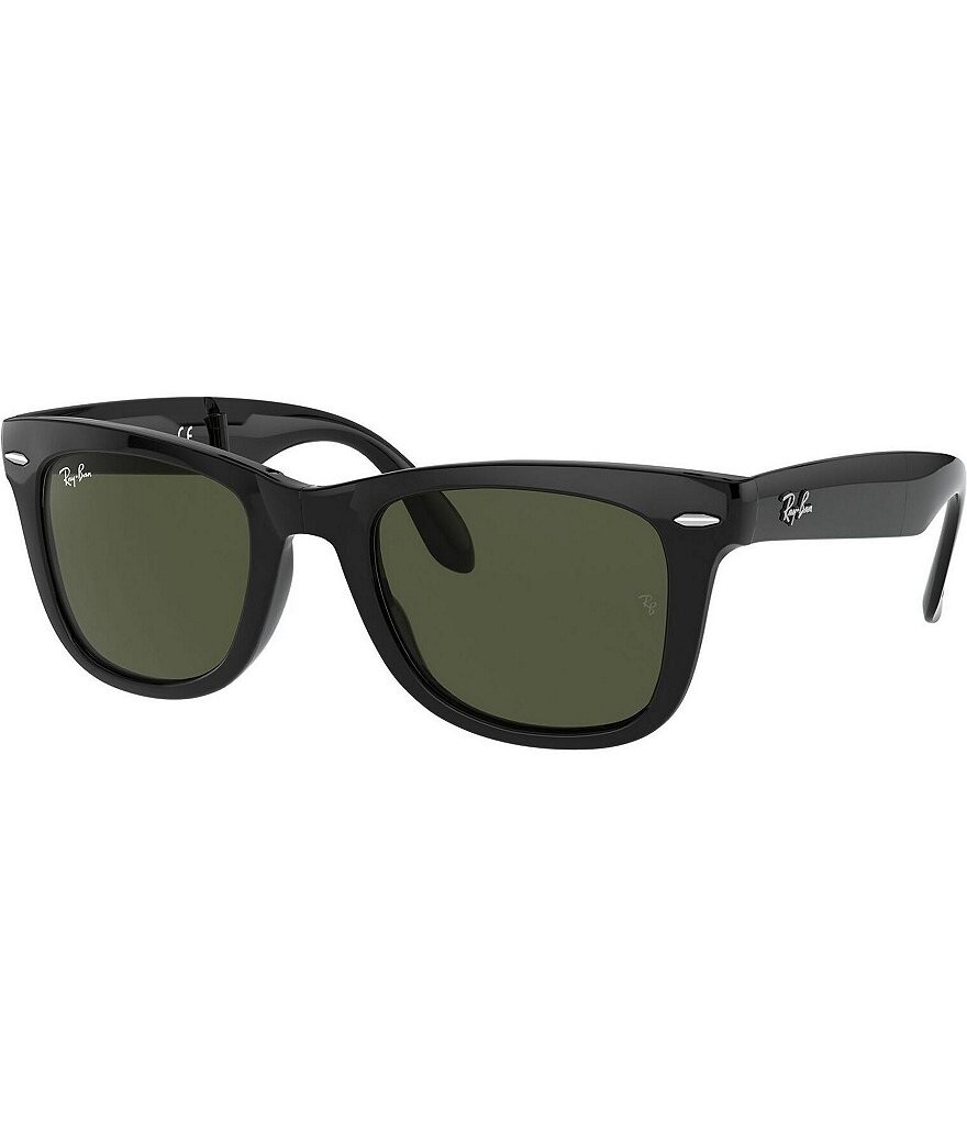 

Квадратные солнцезащитные очки Ray-Ban унисекс RB4105 50 мм, черный