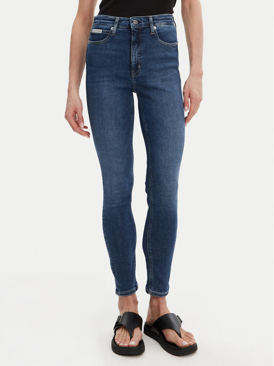 

Обтягивающие джинсы J20J225149 Calvin Klein Jeans, синий