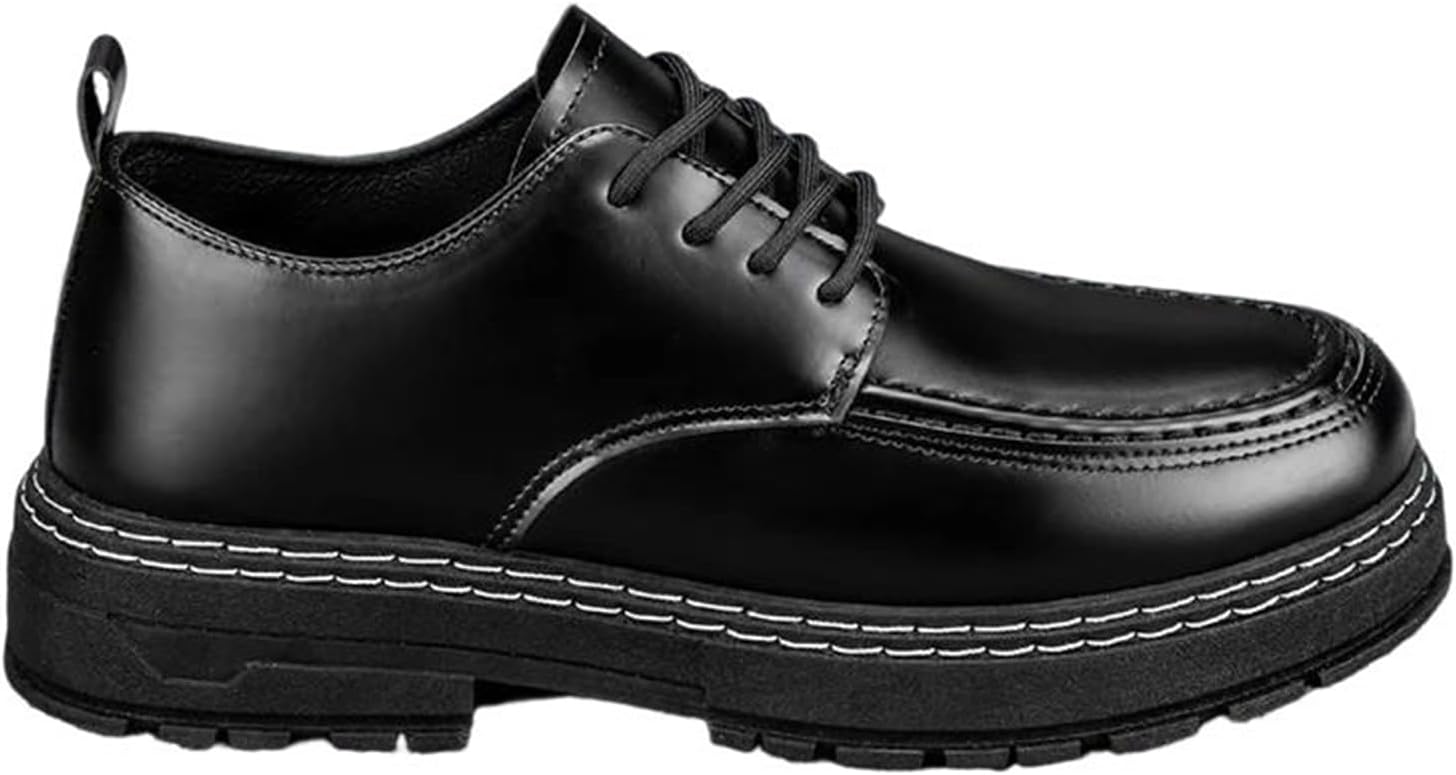 

Мужские кожаные туфли для межсезонья, удобные, дышащие, гибкие, повседневные, классический повседневный стиль, легкая обувь Generic, V01