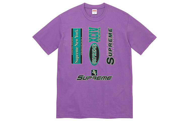 Футболка Supreme Multi Logos, белый — фото 3