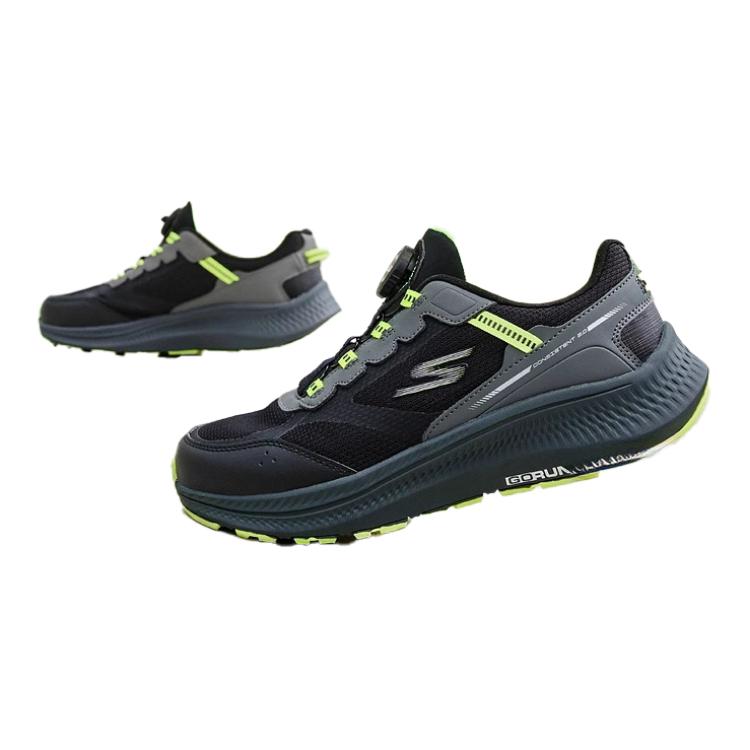 Skechers Kids Кроссовки детские, противоскользящие, износостойкие, черные, для мальчиков — фото 3