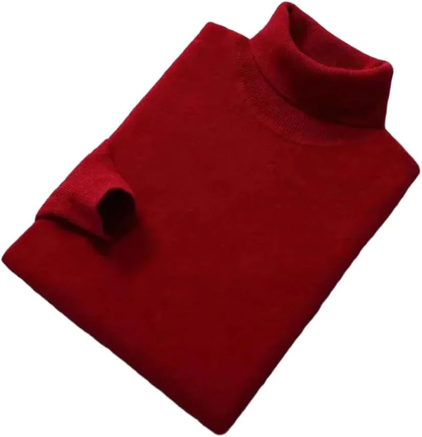 

Мужской свитер водолазка из хлопковой смеси