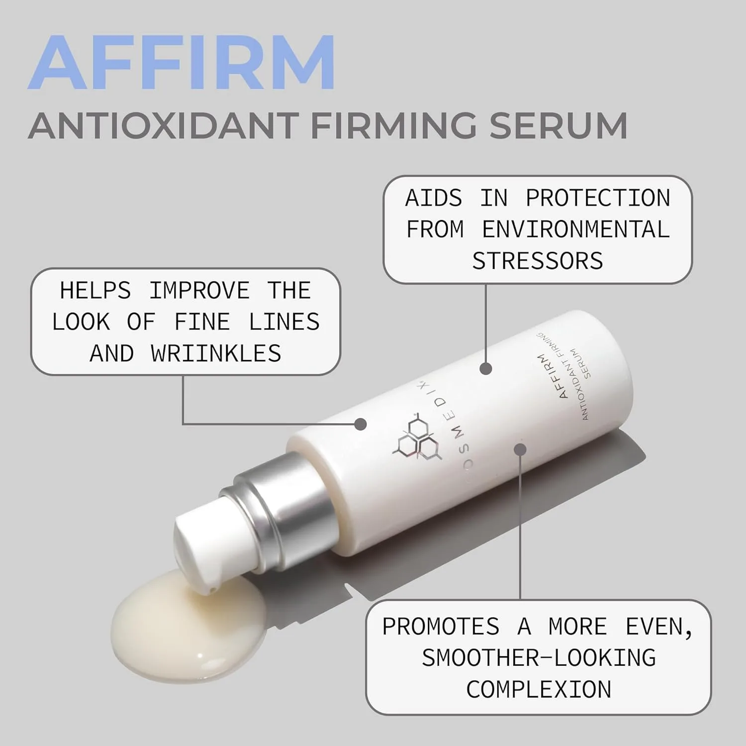 Сыворотка Cosmedix — Affirm Antioxidant Firming Serum - антивозрастная для упругости и подтяжки кожи с — фото 2