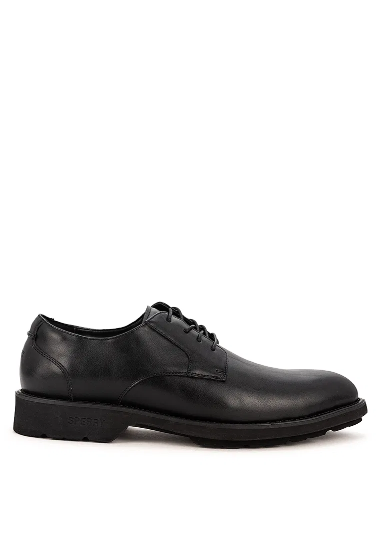 Туфли оксфорд, кожаные, модель Newman II, Newman, черные Sperry
