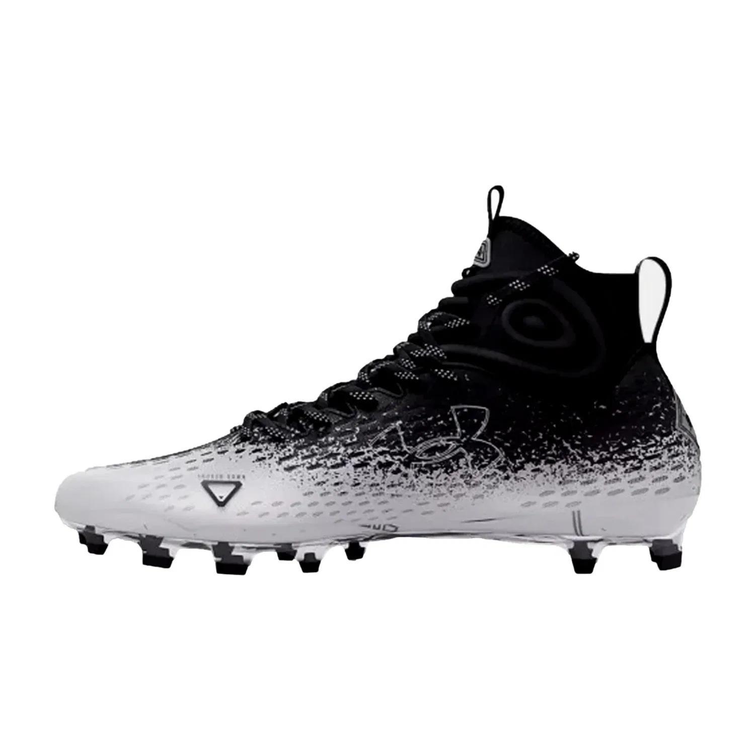 Мужские кроссовки Under Armour Spotlight Lux MC 2.0 черно-белые 3025082-001 — фото 3