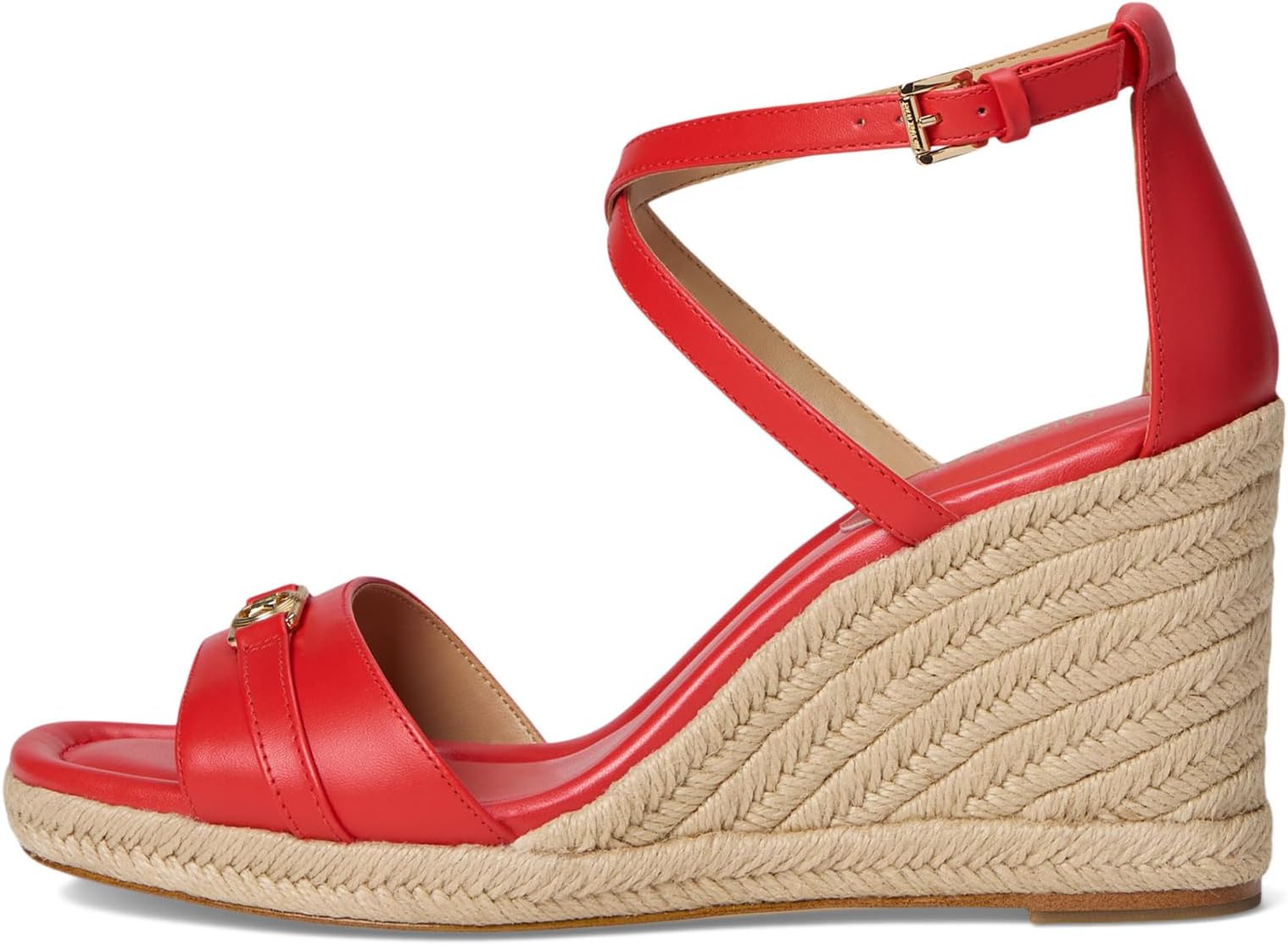 Туфли MICHAEL Michael Kors Mandy Wedge, цвет Burnt Sienna — фото 4