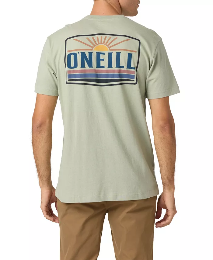 

Мужская футболка Sun Supply O'Neill, зеленый