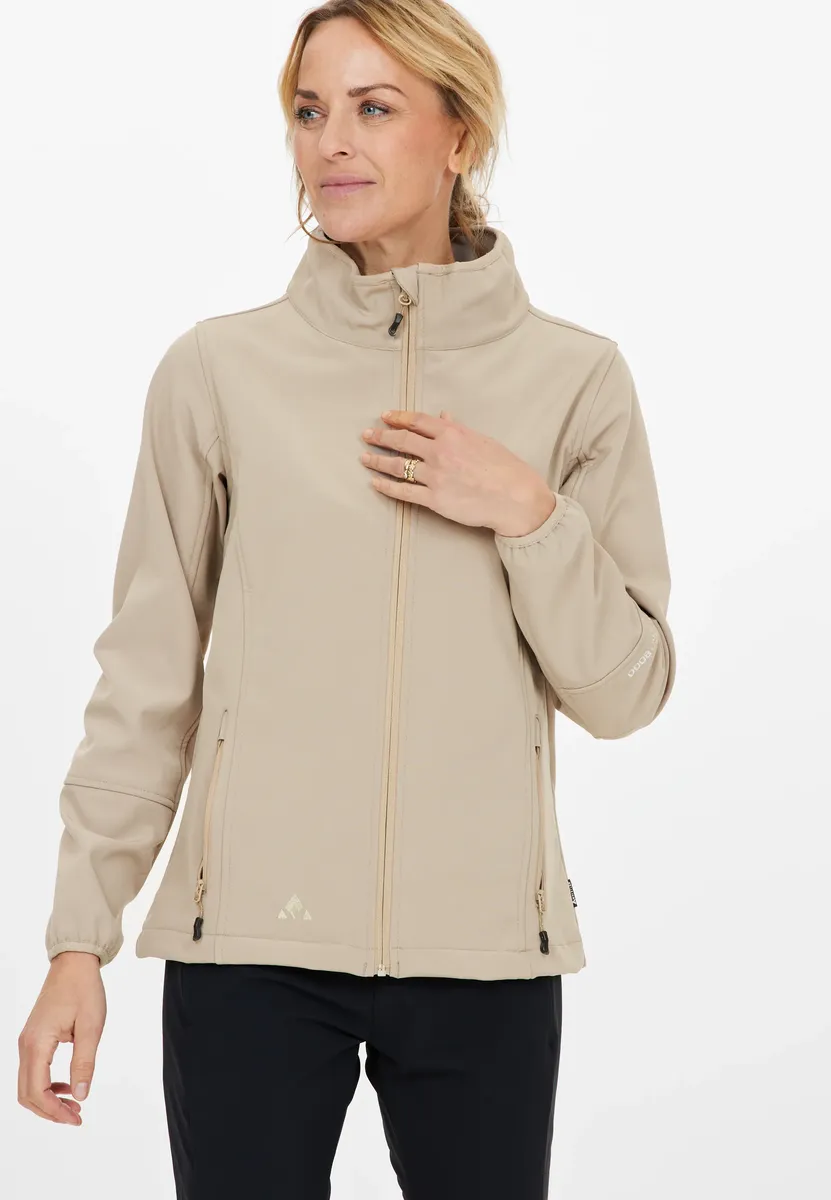 

Куртка WHISTLER Softshell "Covina" из водонепроницаемого и ветронепроницаемого функционального материала, бежевый