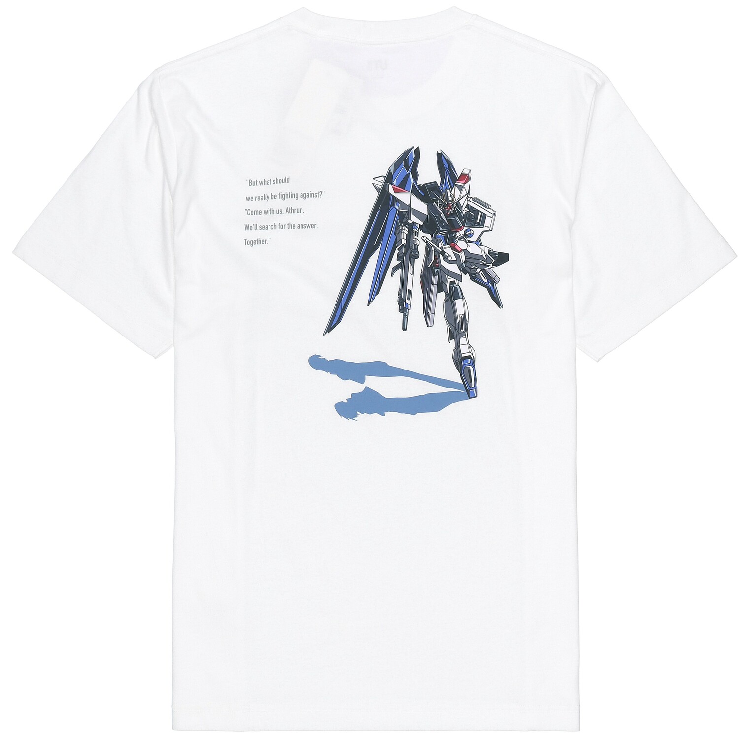 Футболка Gundam унисекс белая Uniqlo, белый — фото 2