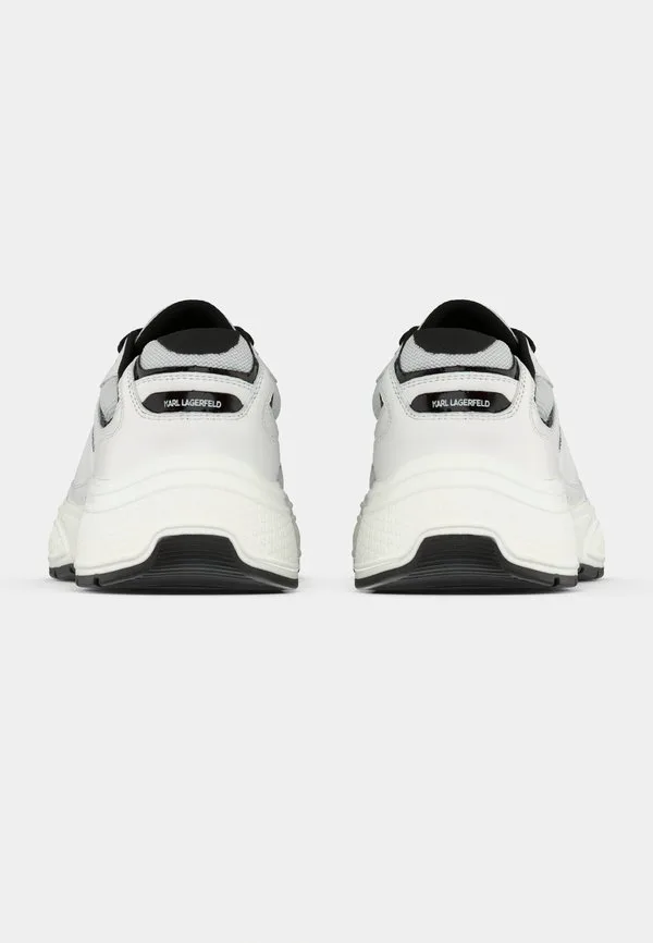 Кроссовки vesta на шнуровке Karl Lagerfeld, White/Black — фото 4