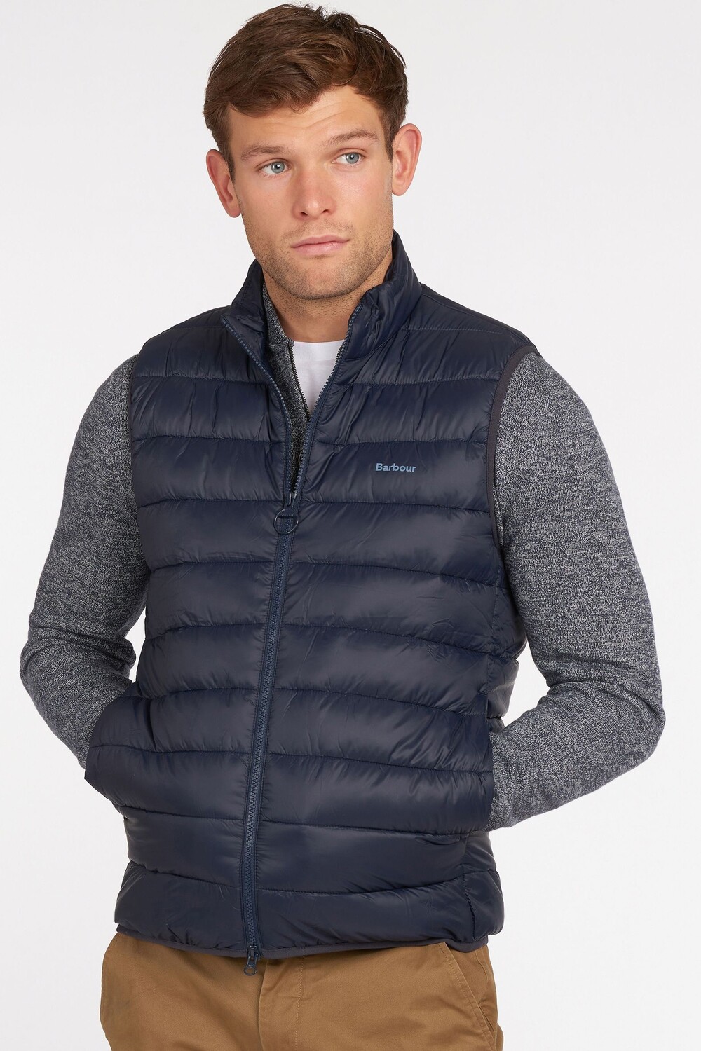

Стеганый жилет Bretby Barbour, синий