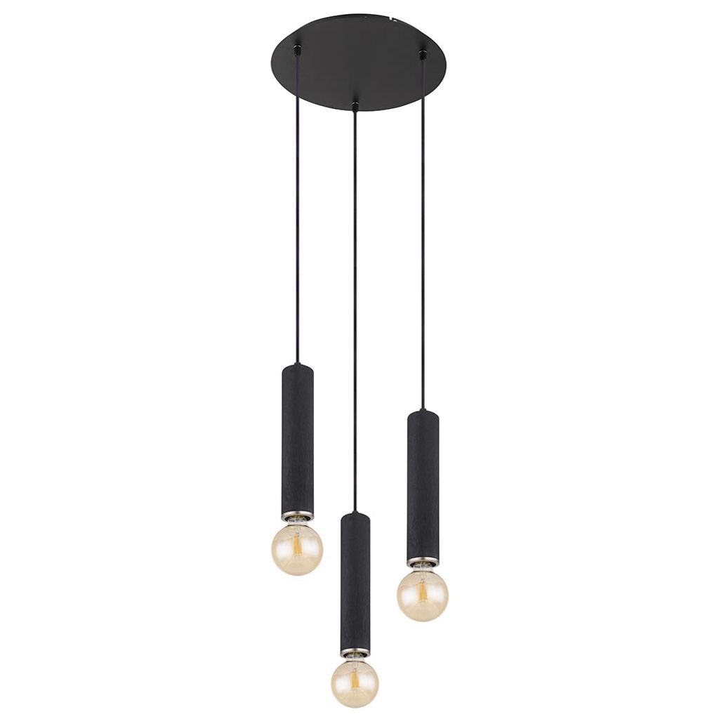

Подвесной светильник, дерево, черный, H 160 см Globo Lighting