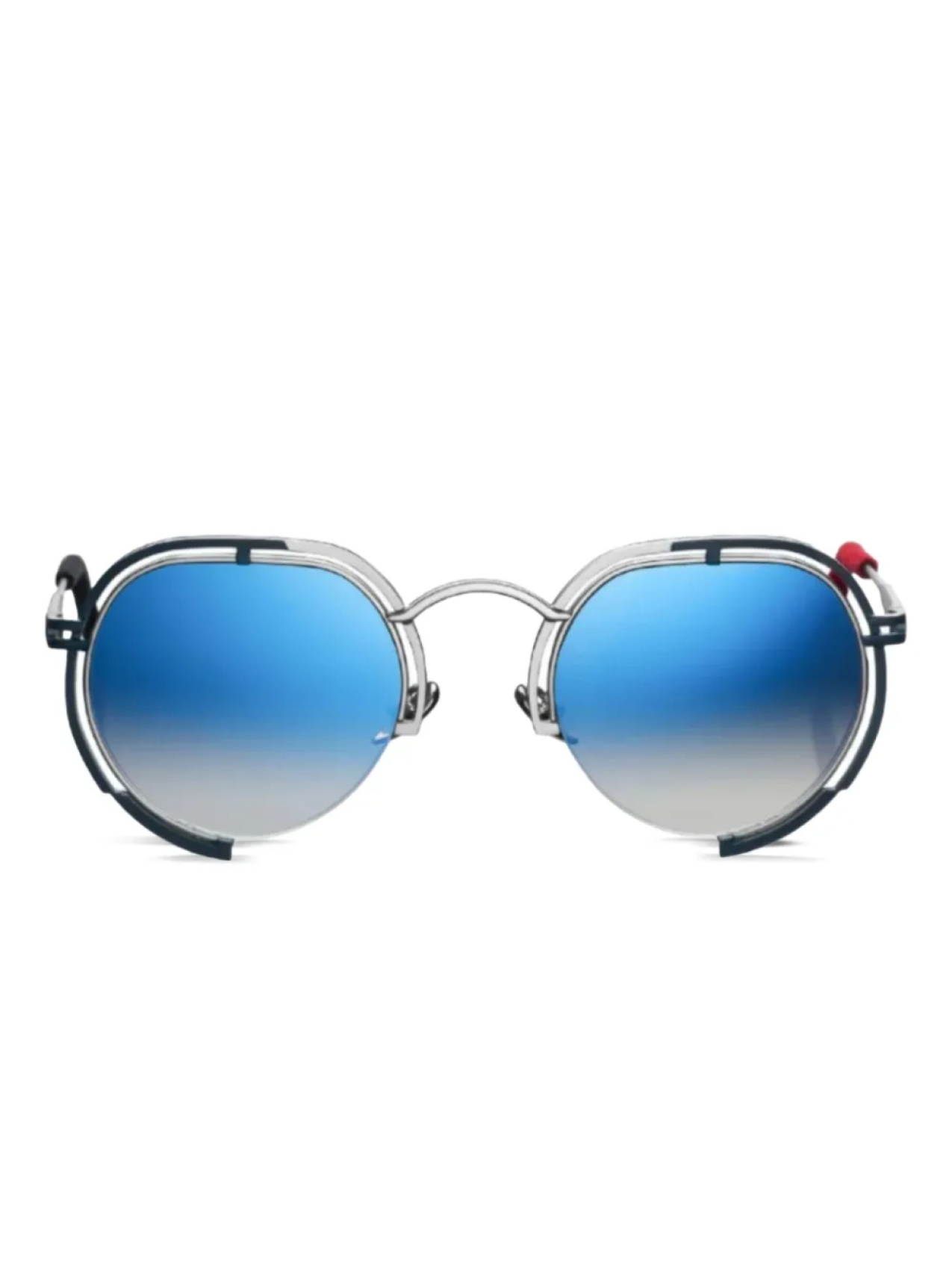 

Солнцезащитные очки P2 в круглой оправе Vysen Eyewear, серебряный