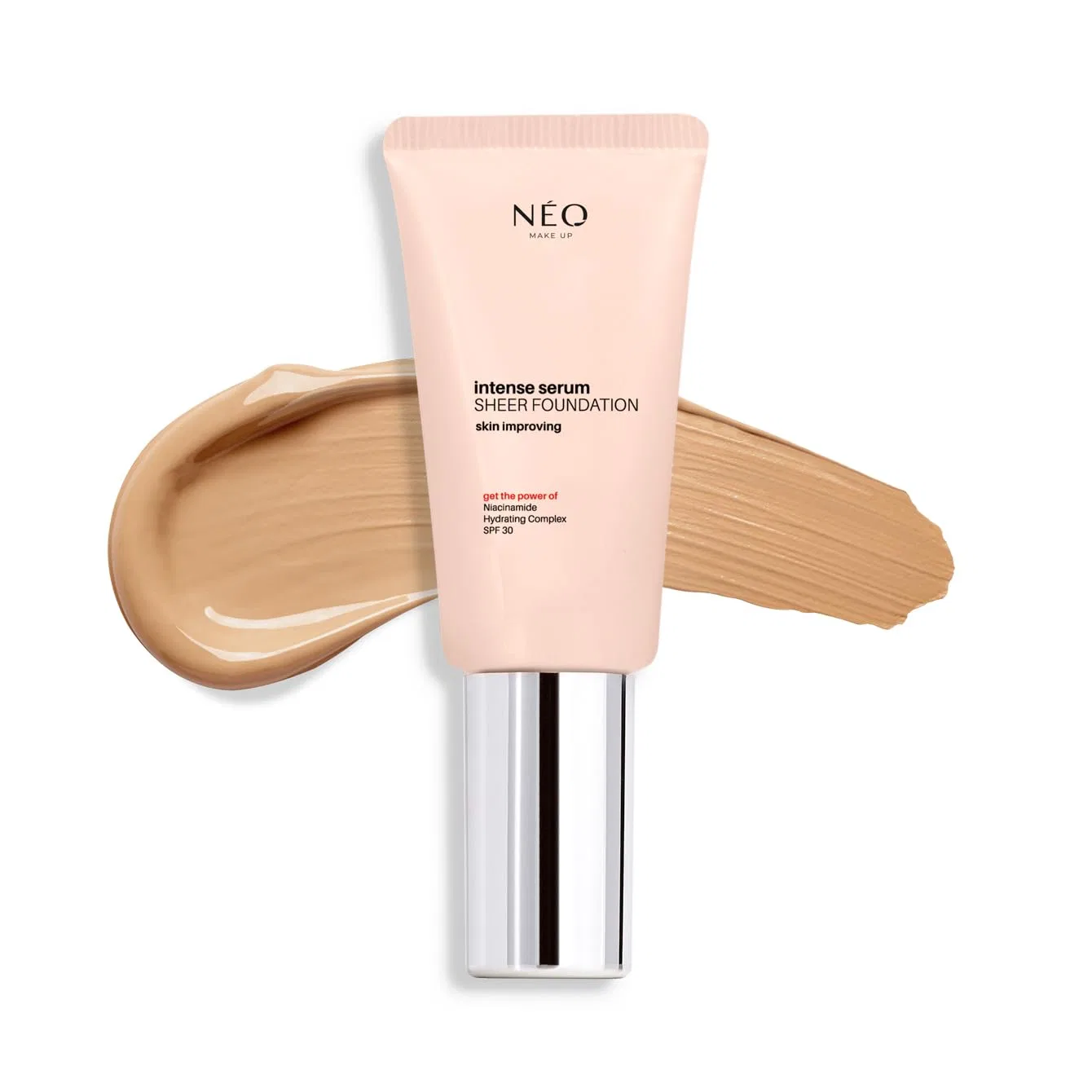 Сыворотка Neo Make Up — Основа для макияжа «Intense Serum Sheer Foundation» SPF , оттенок 04 Sand, от Néo Up, 04