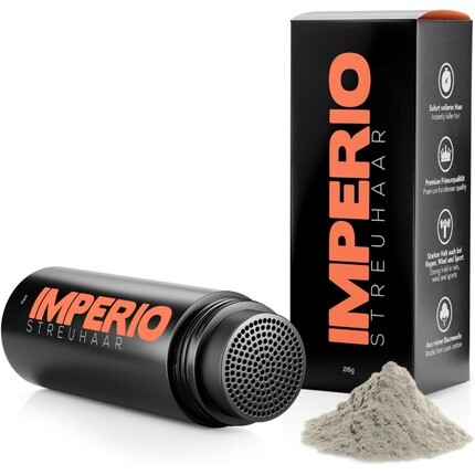 

Imperio Наполнитель для утолщения волос 100% натуральный Premium Salon Deluxe Grey