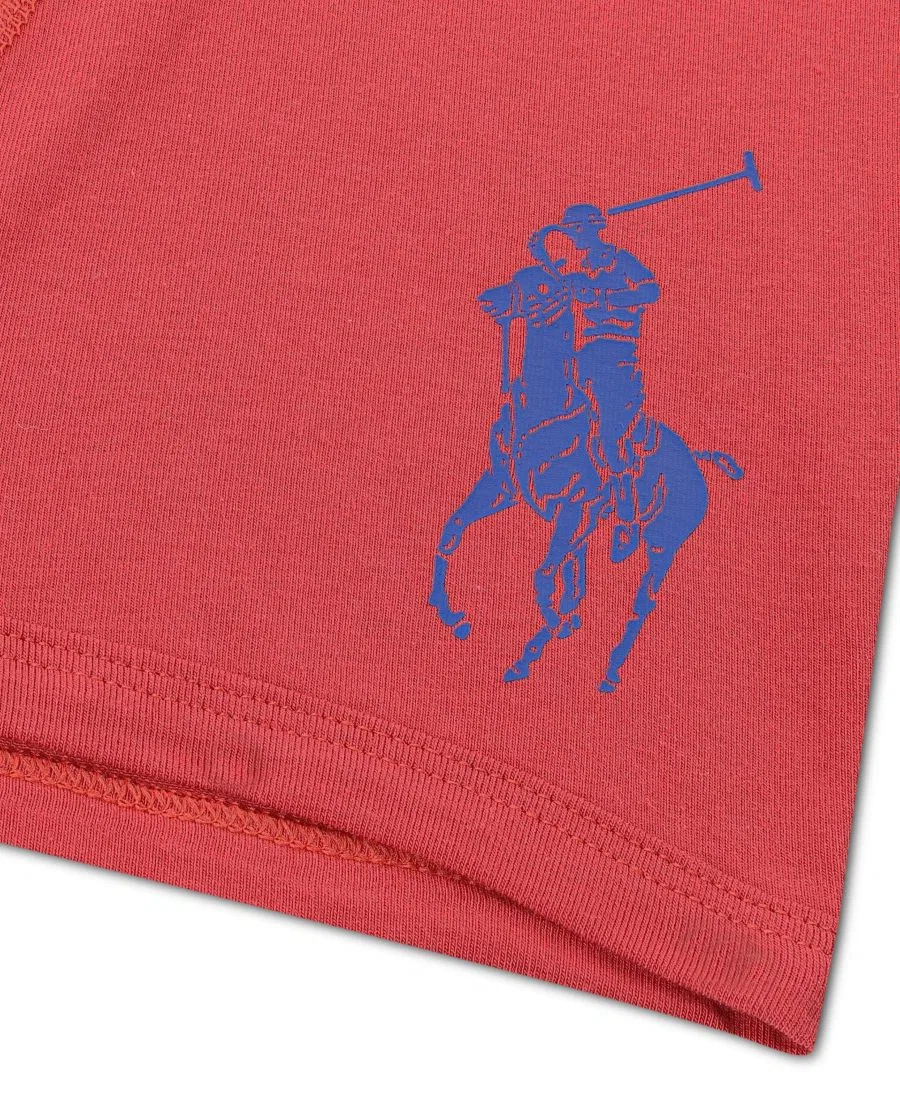 Комплект из 3 трусов-боксеров с логотипом для мальчиков 8-20 лет Polo Ralph Lauren, красный — фото 3
