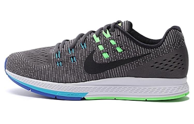 

Кроссовки Zoom Structure 19 мужские с низким верхом, цвет черный/зеленый Nike