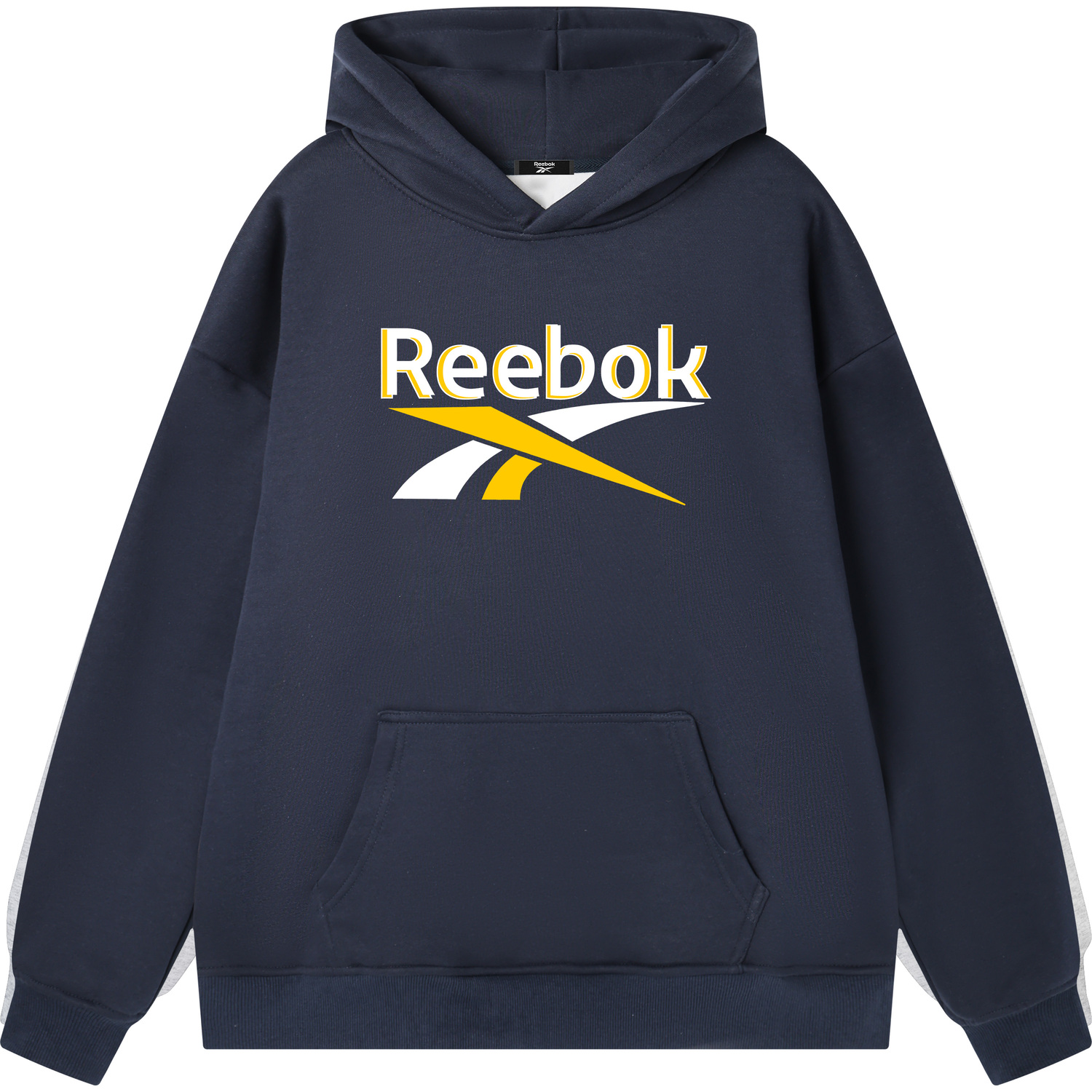

Толстовки Unisex Hooded Moderate Reebok, темно-синий[heavyweight thickened and fleece-lined]