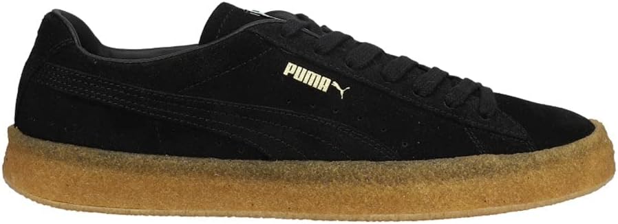 

Мужские кроссовки PUMA из замши на шнуровке с подошвой из крепа - оранжевые