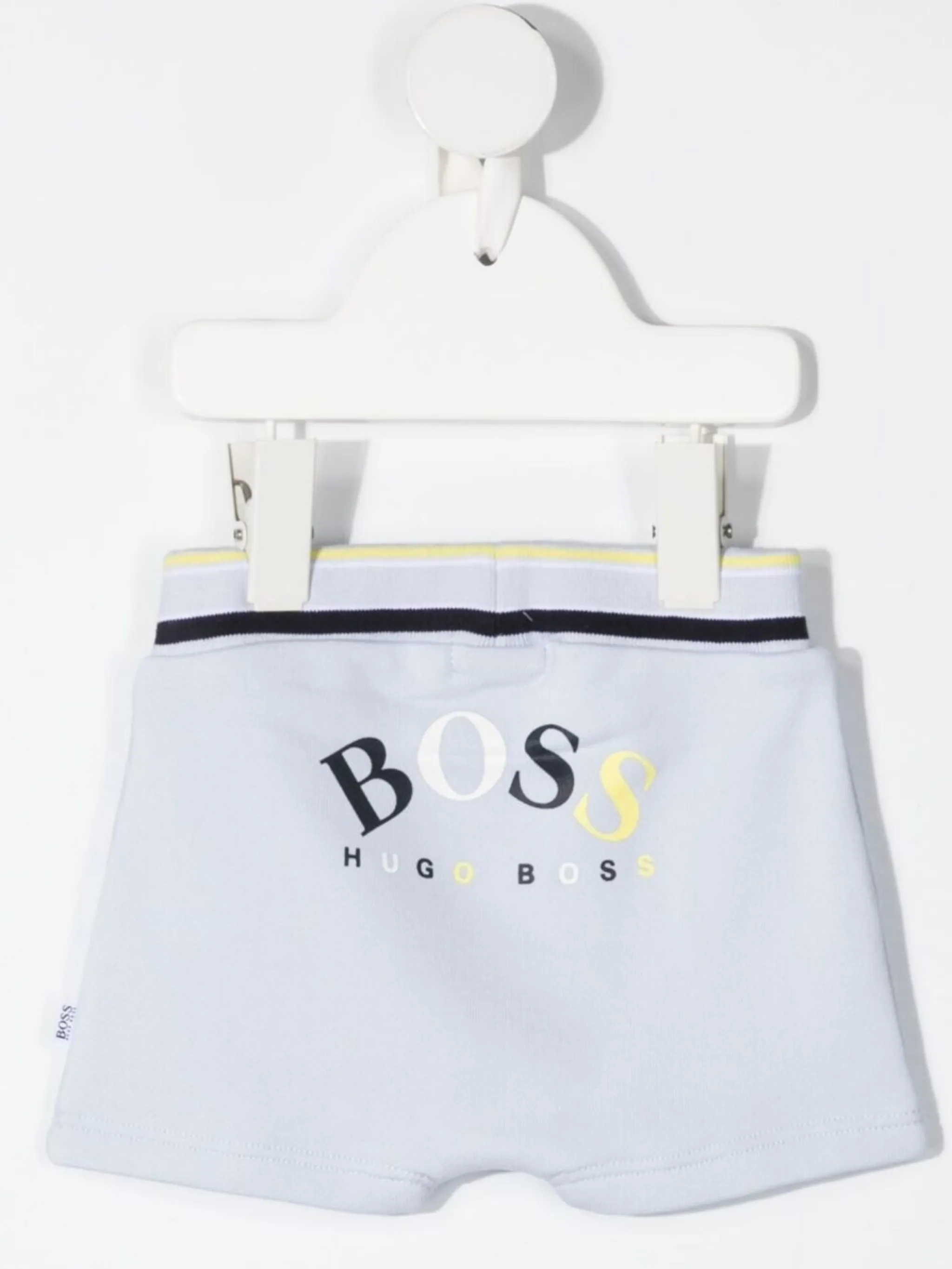Шорты с логотипом Boss Kidswear, синий — фото 2