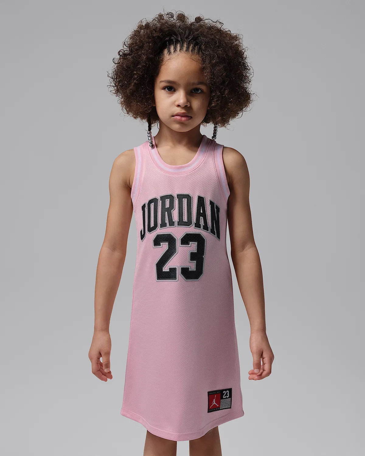Детское платье Jordan 23 Jersey Dress, Pink Foam