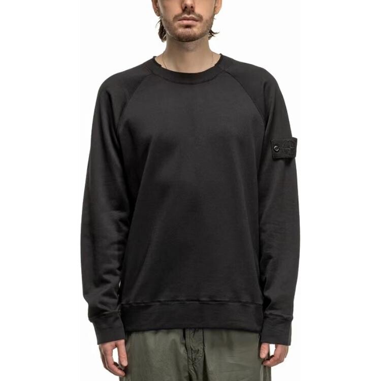Толстовка Stone Island мужская, черный — фото 3