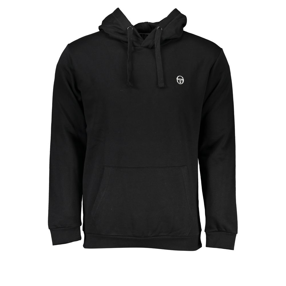 

Черный хлопковый свитер Sergio Tacchini