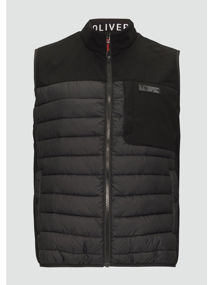 

Спортивный жилет sOliver Outdoor ärmellos, черный