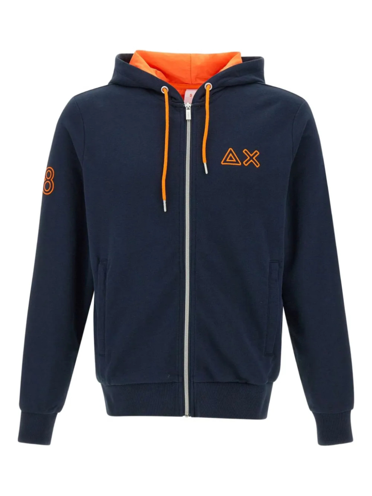 

Худи Sun68 zip-up hooded, синий