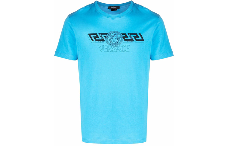 

Футболка мужская синяя VERSACE